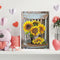 Sunflower Frameless Picture Oil Paint By Numbers Hand Painted Picture for Home