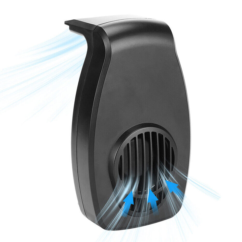 Aquarium Cooler Fan Hang Coral Reef Water Plant Cooling Fan (RS 331B Black)