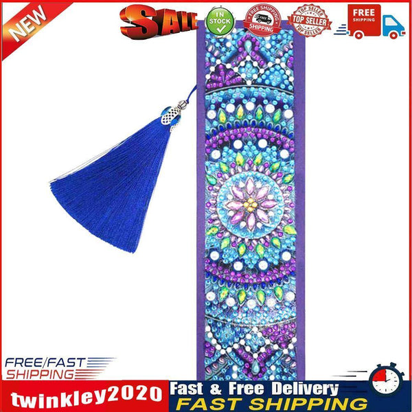 DIY Special Shaped Diamond Painting Bookmark Embroidery Tassel Bookmarks Newly