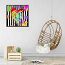 5D Diamond Painting Kit Doodle Heart Full Round Drill Rhinestone DIY Crafts