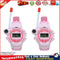 2pcs Watch Wireless Walkie Talkie Long Distance Call Kids Toys (Pink) Newly