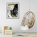 5D DIY Diamond Painting Tiger Full Round Drill Mosaic Art Picture Rhinestone