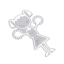 Snowvirtuos Cheerleader Metal Cutting Tools Stencil DIY Scrapbook Paper