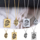 Lover Couple Collares Heart Drop Pendant Puzzle Heart Choker Couple Necklace