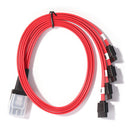 Mini SAS SFF-8087 to SATA Server Data Cable Computer Hard Disk Connect Cable
