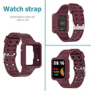 Replacement Strap for Redmi Watch 1/2/MI Watch Lite Watchband (Wine Red)