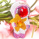5pcs DIY Planet Full Drill Special Shaped Diamond Painting Keychain Girls Gifts
