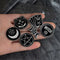 Witches Cartoon Dripping Oil Spells Brooch Clothes Lapel Pin Badge Enamel Pins