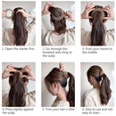 Korean Ball Hair Ornaments Bird Nest Hair Ties Lazy Hairpin Plate Hair Ties