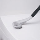 Long-Handled Toilet Brush Golf Brush Head Cleaning Tool Accessories (Black)