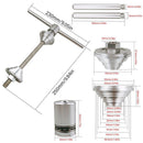 Central Axis Press in Tool Press-in Center Shaft Central Axis Bicycle Bowl Set