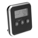 Electronic LCD Food Thermometer BBQ Probe Temperature Alarm Cooking Timer