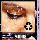 2 In 1 Eyeliner Print With 2 Double-sided Pens Liquid Eyeliner Waterproof E6H5