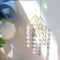Crystal Windchimes Ornament Lighting Ball Home Hanging Pendant Decor (A) Newly