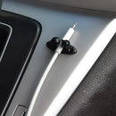 8pcs Adhesive Car Wire Clips Cord Earphone USB Cable Clamp Holder Organizer