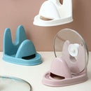 Vertical Pot Cover Rack Tableware Storage Rack Soup Spoon Rack Pot Lid Rack