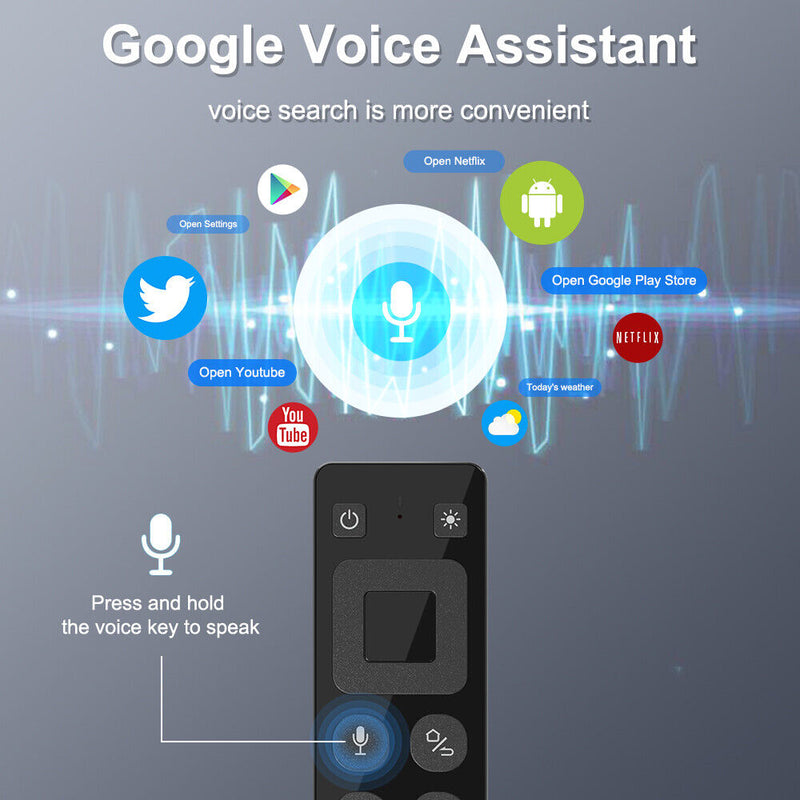 2"" 1 Air Mouse Voice Control IR Learning Air Mouse Remote Keyboard for Android