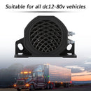 12-80V DC Vehicle Backup Beeper 105dB Reverse Warning Alarm for Heavy Equipment