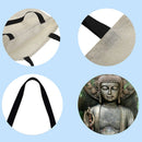 Jumpcar Sakyamuni Printed Shoulder Bag Shopping Bag Casual Large Dead Han