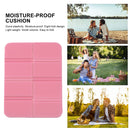 Camping Cushion Seat Foldable XPE Foam Pads Waterproof for Picnic (Pink) Newly