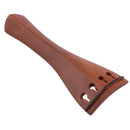 4/4-3/4 Brown Jujube Wooden Violin Fine Tuner String Holder Large with Tail Rope