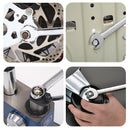 Faint-Light 10mm Plum Flower Opening Ratchet Handle Wrench