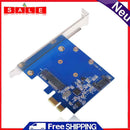 PCI Express X1 to MSATA SSD SATA 3.0 Expansion Card ASM1061 PCIE SATA Adapter