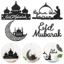 Felt Home Party Supplies Ramadan Decor Eid Mubarak Pendant DIY Crafts Ornament