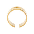 Heart Couple Ring Stainless Steel Wedding Lovers Open Rings Men Women Jewelry
