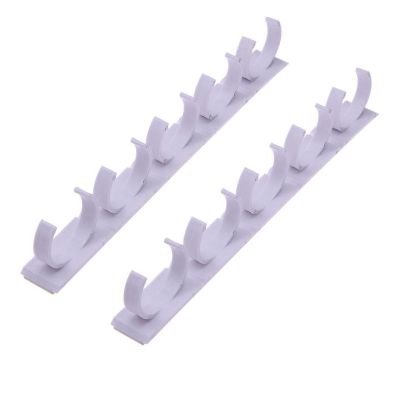 Kitchen Spice Bottle Organizer Plastic Storage Rack Holder Cabinet Door Hook S