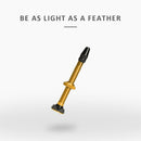 1Pair MTB Road Bike Tubeless Presta Valve Stems for Mountain Road Bike Bicycl