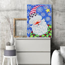 5D DIY Special Shaped Diamond Painting Santa Claus Cross Stitch Kits Needlework