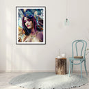 5D Diamond Painting Kit Queen Full Round Drill Rhinestone DIY Wall Art Gift