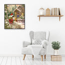 Full Cross Stitch Handcraft 11CT Stamped Postbox Needlework DIY Home Ornament