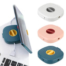 HDMI Earphone Cable Winder Box Cable Organizer Cord Storage Case Phone Holder