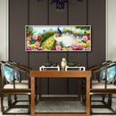 110x45cm Peacock DIY Special-shaped Diamond Painting Rhinestone Cross Stitch