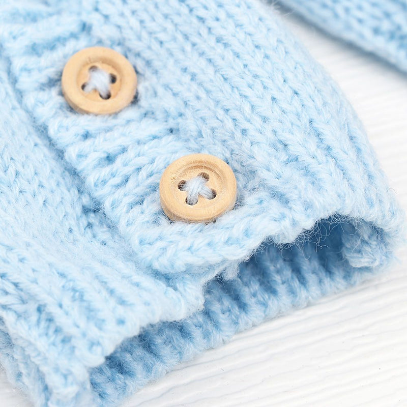 DIY Handmade Mini Knitted Sweater Dressing Clothes Tops Casual Dress Fur Coat