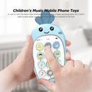 Radish Baby Teether Phone Music Toys Electronic Children Simulation Telephone