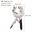Wide Angle Heavy Duty Welding Pliers Welding Clamp Right Angle Pipes Clamp