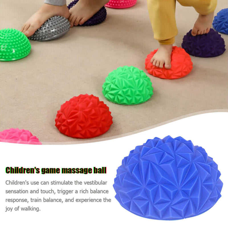 Inflatable Half Ball Massage Hemisphere Stepping Stone Balance Indoor Child Game