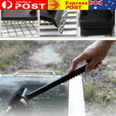 2 in1 BBQ Grillbürste Länge Reinigungsbürste Grill N1K4 W9N8 Metallborsten T0M0