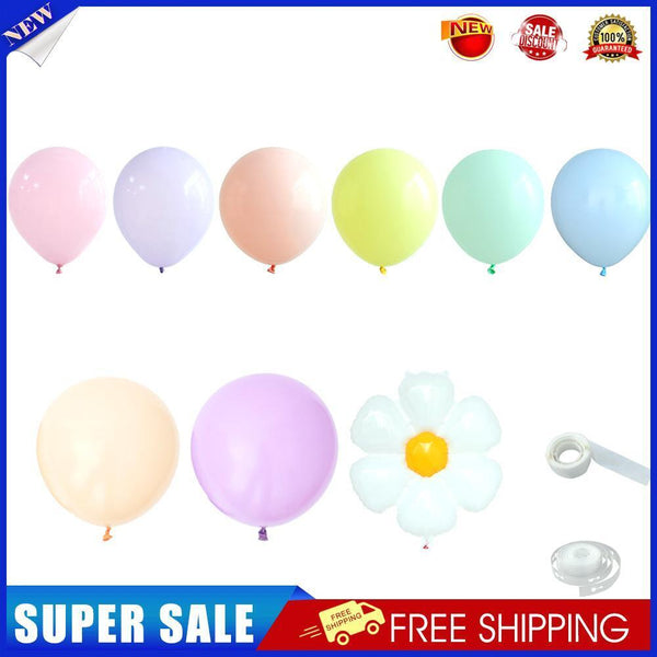 141x Macaron Daisy Flower Foil Balloon Baby Shower Birthday Party Decor