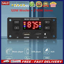 2 X 60W Stereo USB TF FM Radio Module Handsfree Bluetooth-compatible 5.0 for Car