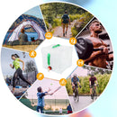 Folding Bucket Water Bag - Durable & BPA Free Material Bag with Double Handles