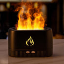 Flame Air Humidifier Essential Oil Aroma Diffuser for Home Bedroom Aromatherapy