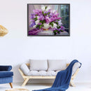 Diamond Painting DIY Flowers Full Round Diamond Mosaic Art