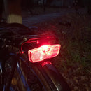 LED Mountain Bike Luggage Rack Lights Night Ridding Safety Warning Reflector