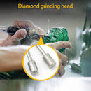 20pcs Diamond Grinding Heads 3mm Shank Mini Bit Set for Rotary Drill Tool Newly