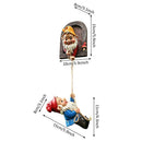 Outdoor Climbing Gnomes Tree Decor Cute Gnome Garden Statue Dwarf Sculpture