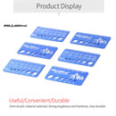 RISK Portable Screw Measuring Ruler MTB Road Bicycle Length Meter Measure Tool